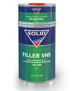 SOLID  грунт 332-1 SOLID FILLER VHS LOW VOC серый