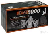 JETAPRO 5000 Полумаска в комплекте:фильтры А1(2шт),предфильтрыР2(4шт),держатели(2шт)