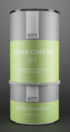 KITT-2К Прозрачный лак CLEAR COAT HS