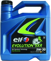 Моторное масло ELF EVOLUTION  (FE) 5w30 синтетика (5л) (для дизелей легковых и микроавтобусов)