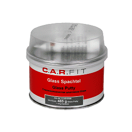 CАR FIT  2-140-0500 Шпатлёвка полиэфирная GLAS 0.5кг