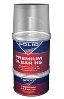 SOLID  Premium Clear HS Двухкомпонентный акрил - уретановый прозрачный лак 