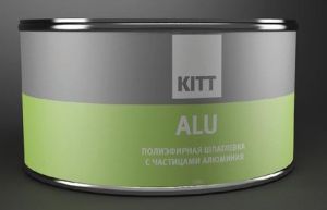 KITT-Полиэфирная  шпатлёвка с алюминием ALU