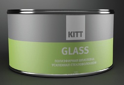 KITT Полиэфирная  шпатлёвка со стекловолокном GLASS