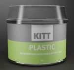 KITT 1.60.0250-Полиэфирная  шпатлёвка по пластику PLASTIC 250гр